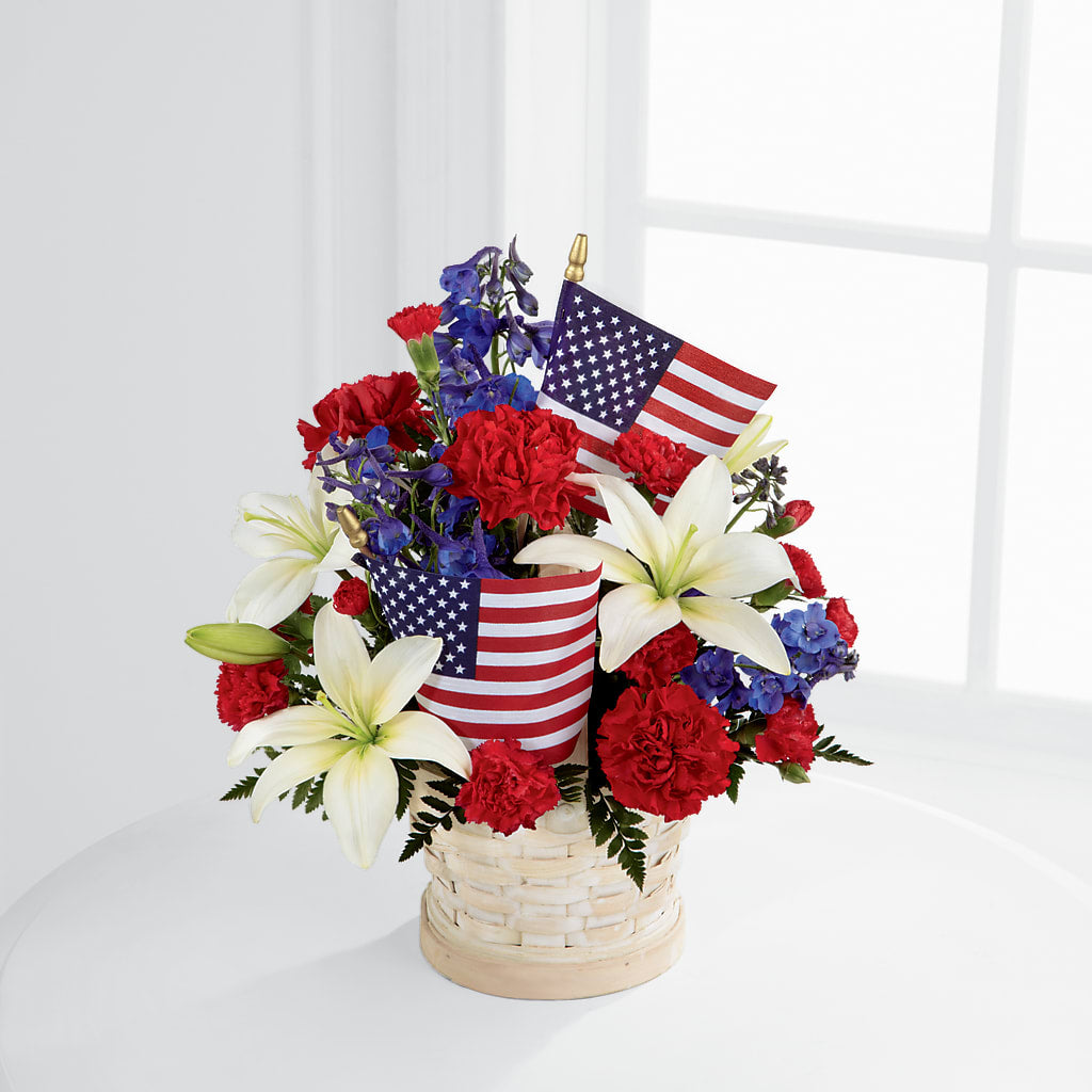 American Glory Bouquet – Cottage Floral Llc, Versailles MO