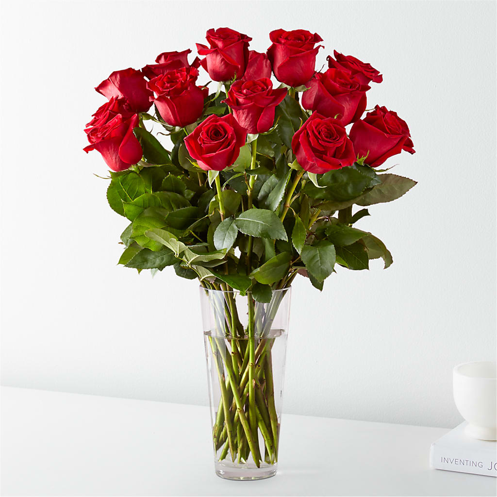 Long Stem Red Rose Bouquet – Cottage Floral Llc, Versailles MO