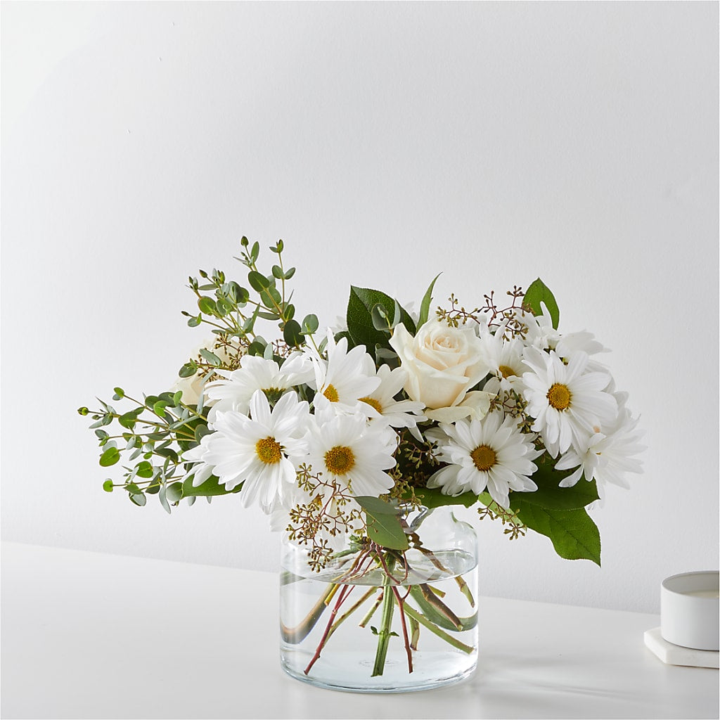 Fresh Linen Bouquet – Cottage Floral Llc, Versailles MO