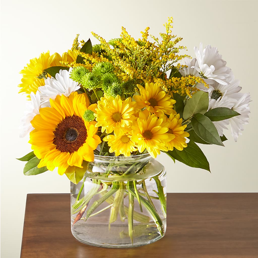 Hello Sunshine Bouquet – Cottage Floral Llc, Versailles MO