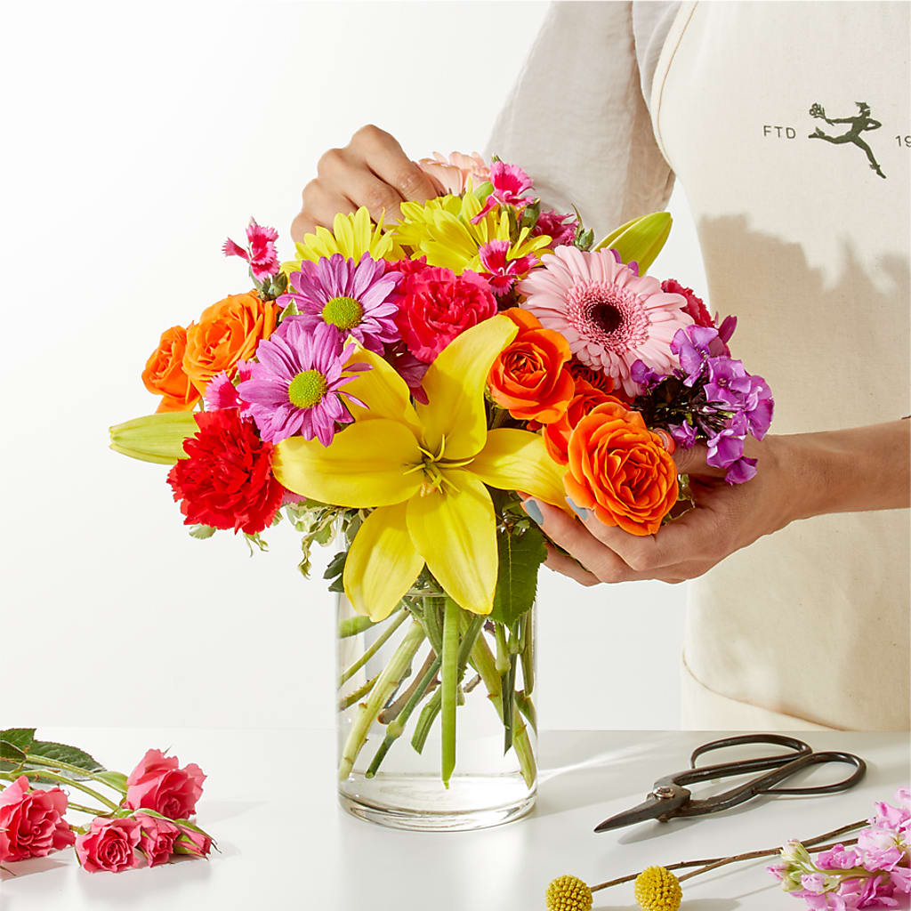 Cue the Confetti - A Florist Original – Cottage Floral Llc, Versailles MO