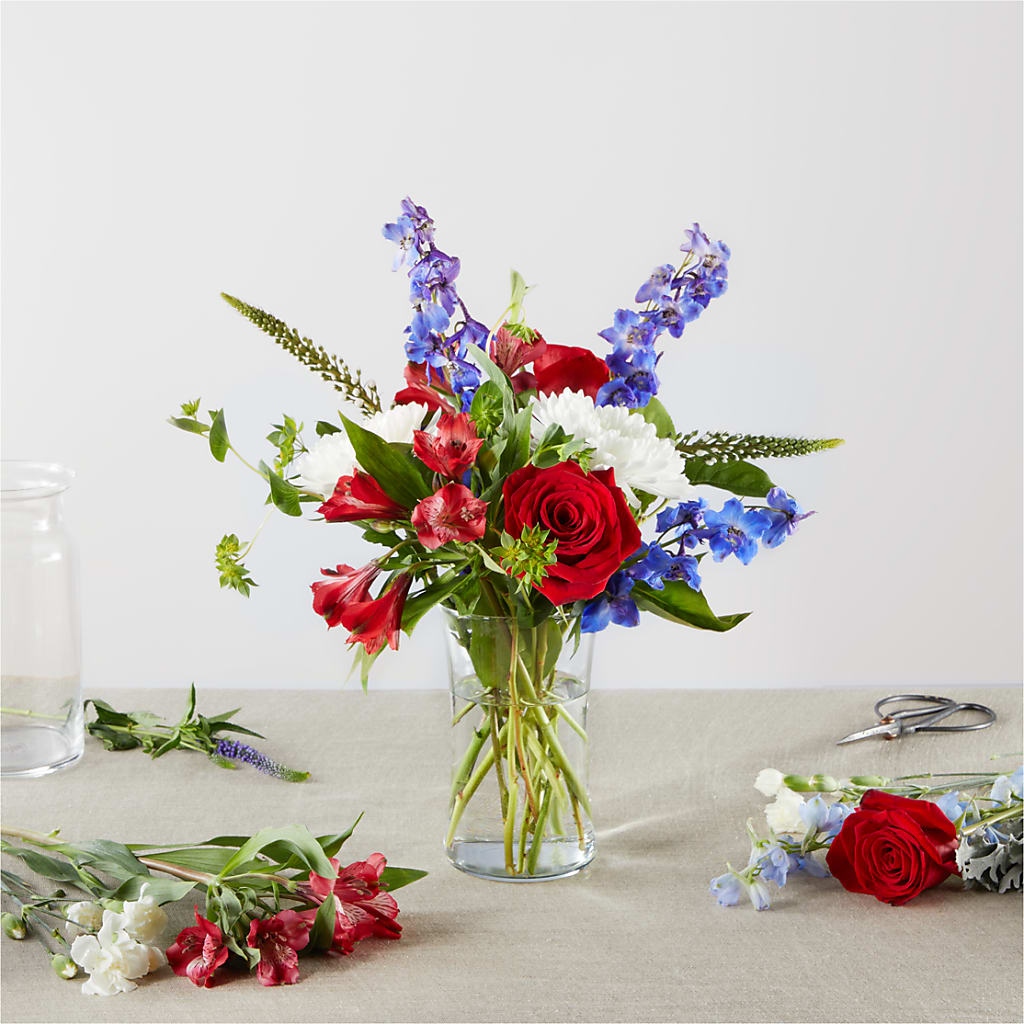 Star Spangled - A Florist Original – Cottage Floral Llc, Versailles MO