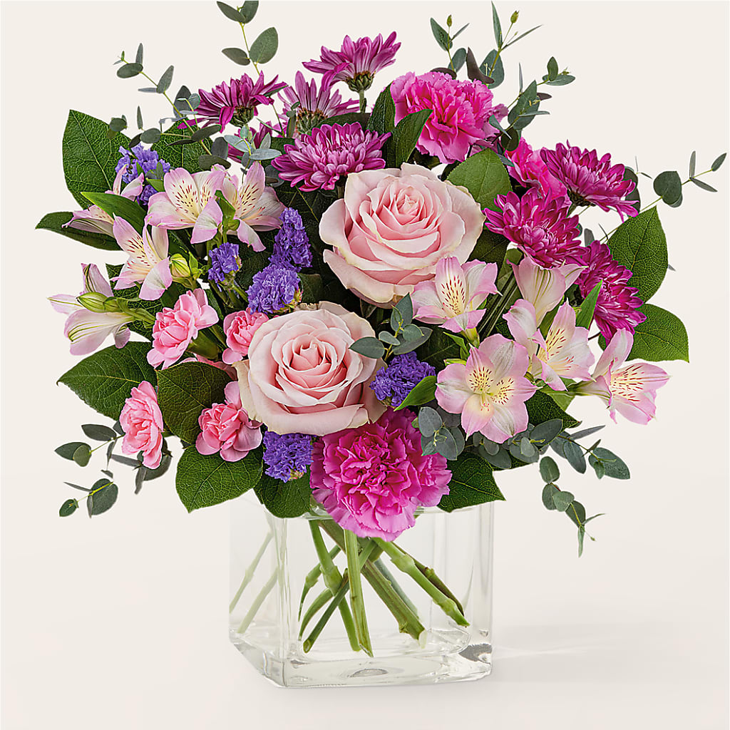 Rosy Radiance Bouquet – Cottage Floral Llc, Versailles MO