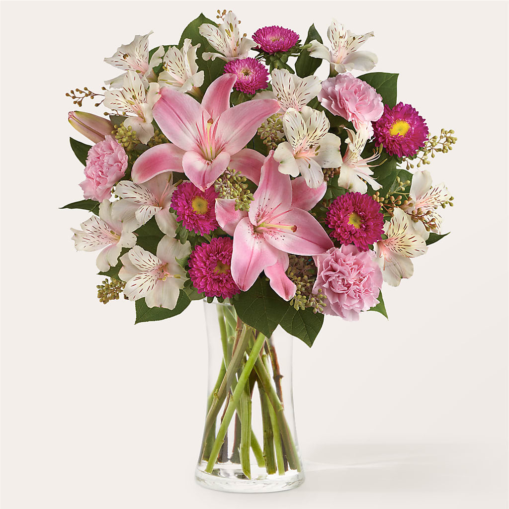 Feeling Fuchsia Bouquet – Cottage Floral Llc, Versailles MO
