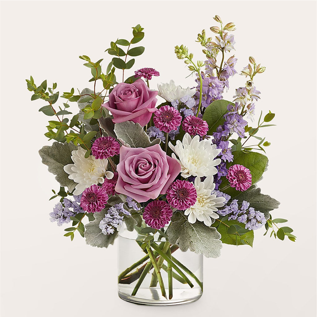 Violet Frost Bouquet – Cottage Floral Llc, Versailles MO