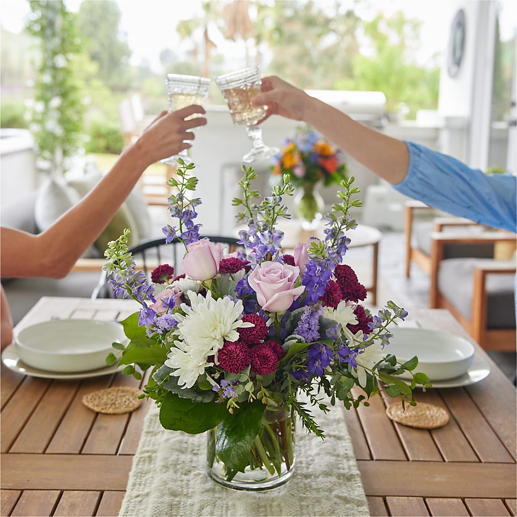 Violet Frost Bouquet – Cottage Floral Llc, Versailles MO