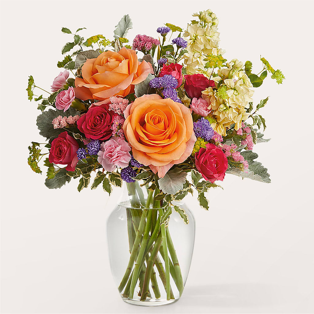 Tangerine Tango Bouquet – Cottage Floral Llc, Versailles MO