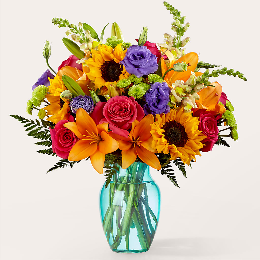Double Rainbow Bouquet – Cottage Floral Llc, Versailles MO