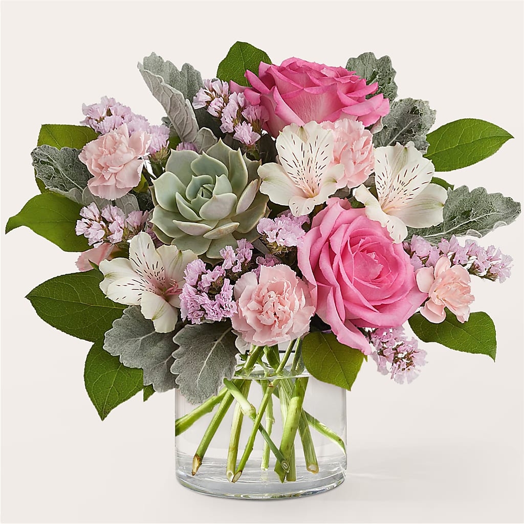 Dusty Rose Bouquet – Cottage Floral Llc, Versailles MO