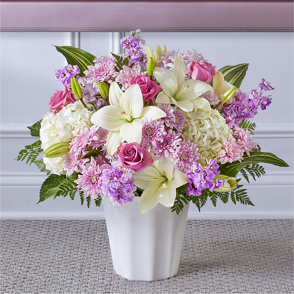 Heaven Sent Floor Basket – Cottage Floral Llc, Versailles MO