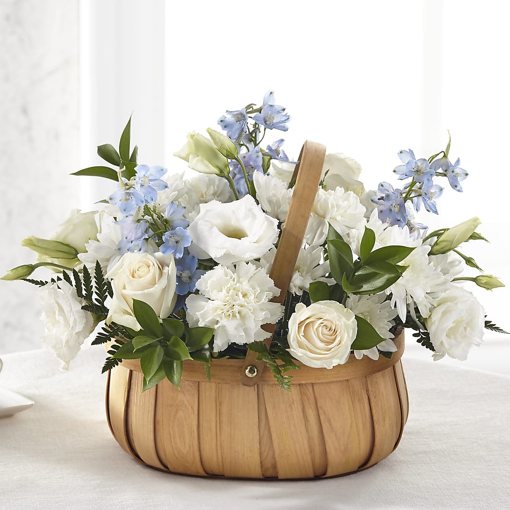 Sincerely Heartfelt Basket – Cottage Floral Llc, Versailles MO