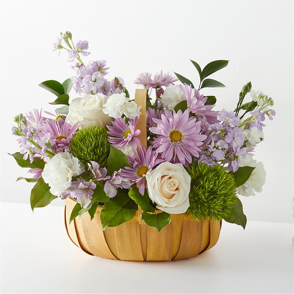 Peace & Love Basket – Cottage Floral Llc, Versailles MO