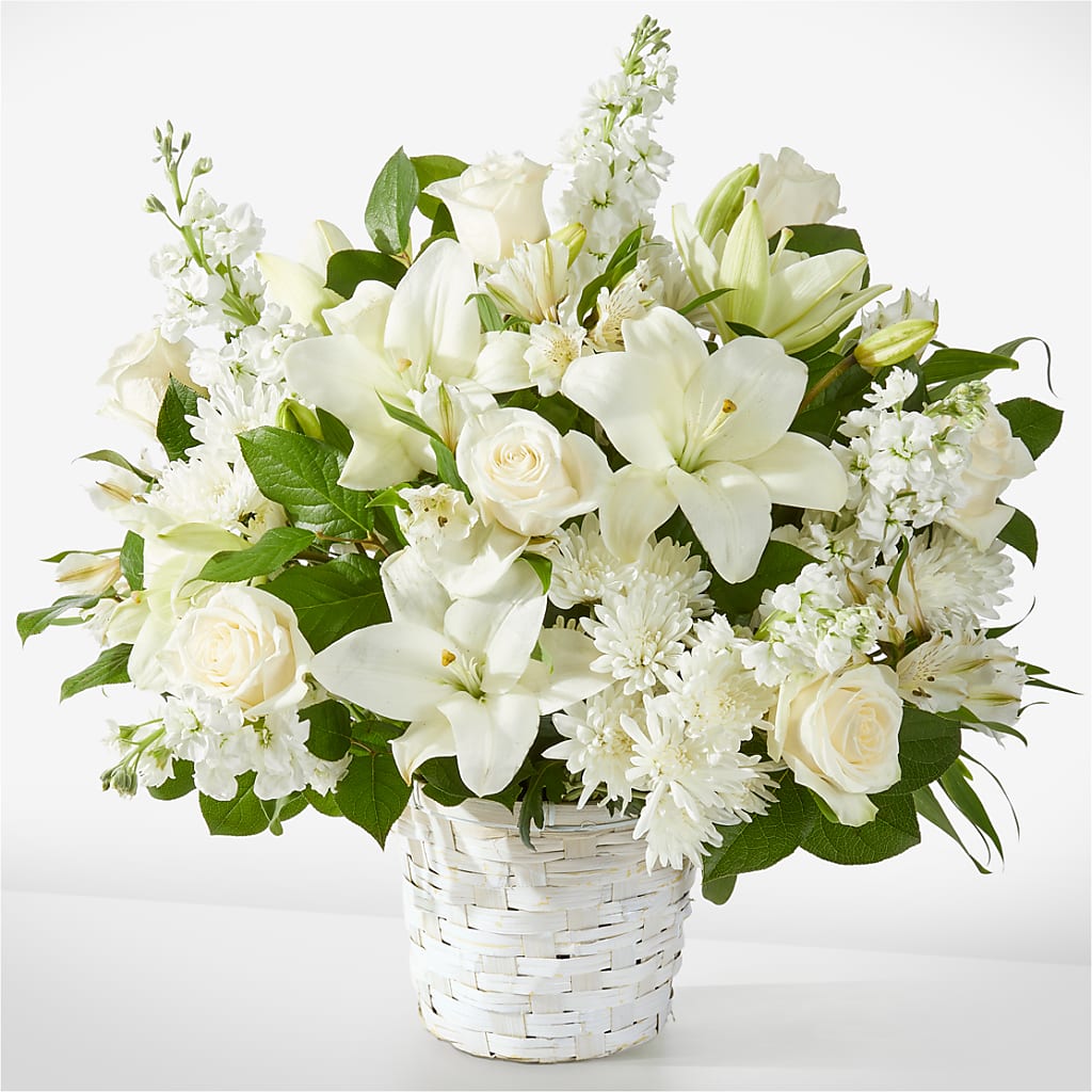 Peaceful Reflections Arrangement – Cottage Floral Llc, Versailles MO