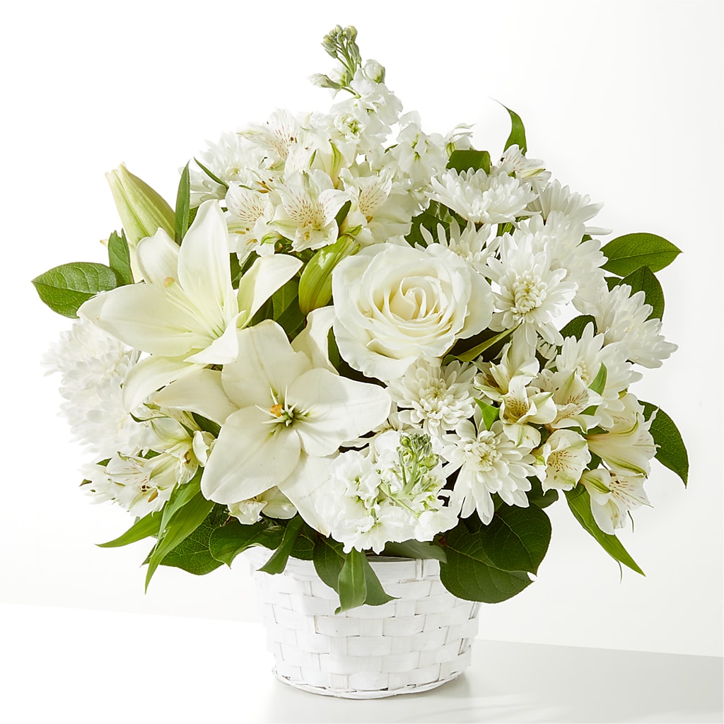 Peaceful Reflections Arrangement – Cottage Floral Llc, Versailles MO