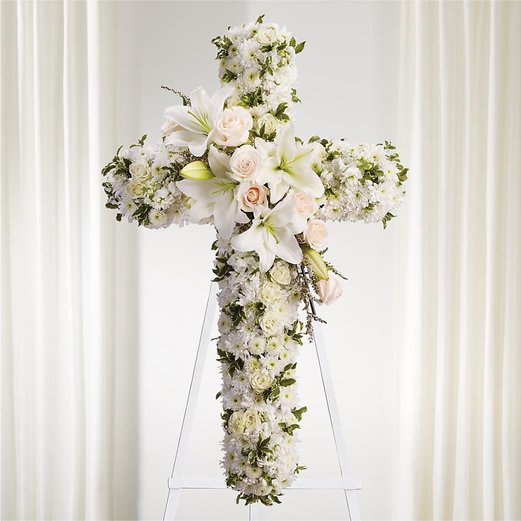 Spiritual Guidance Standing Spray – Cottage Floral Llc, Versailles MO