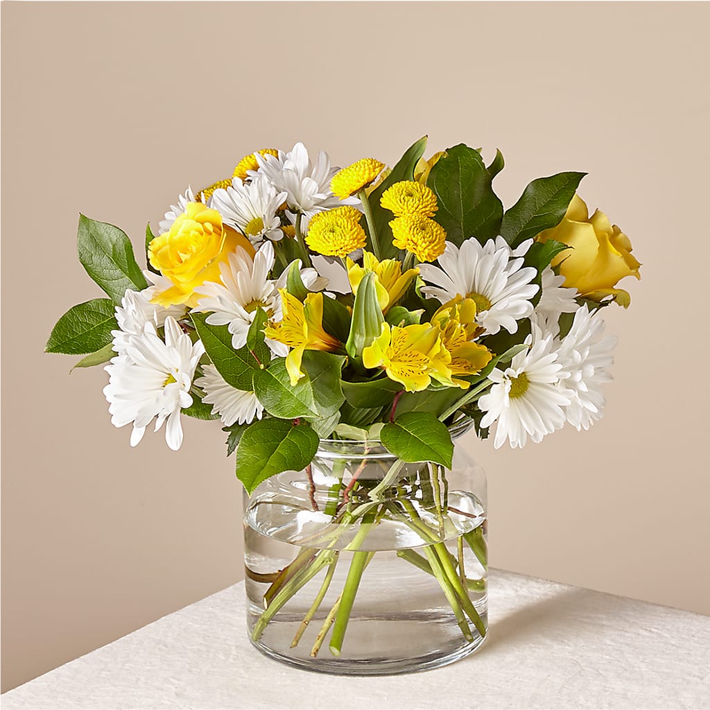 Sunny Sentiments Bouquet – Cottage Floral Llc, Versailles MO