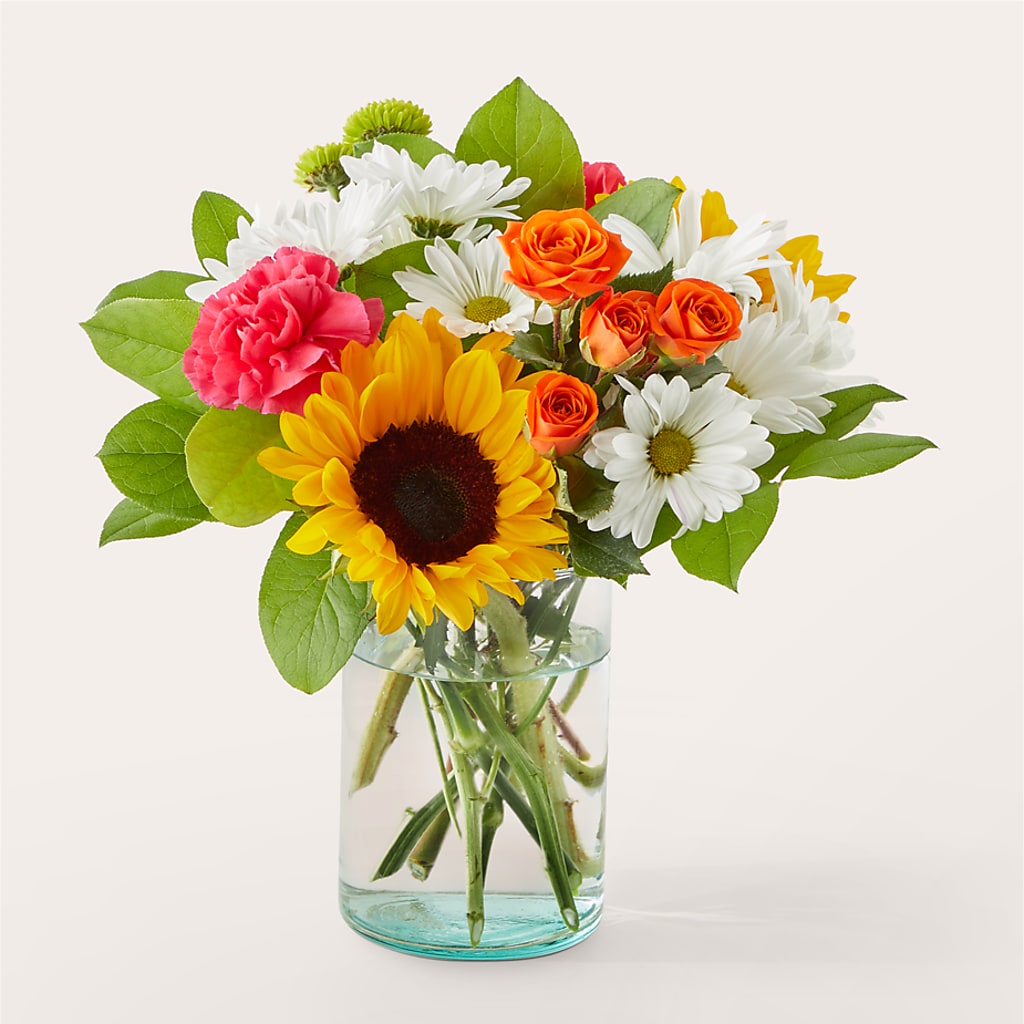 Sun-drenched Blooms Bouquet – Cottage Floral Llc, Versailles MO