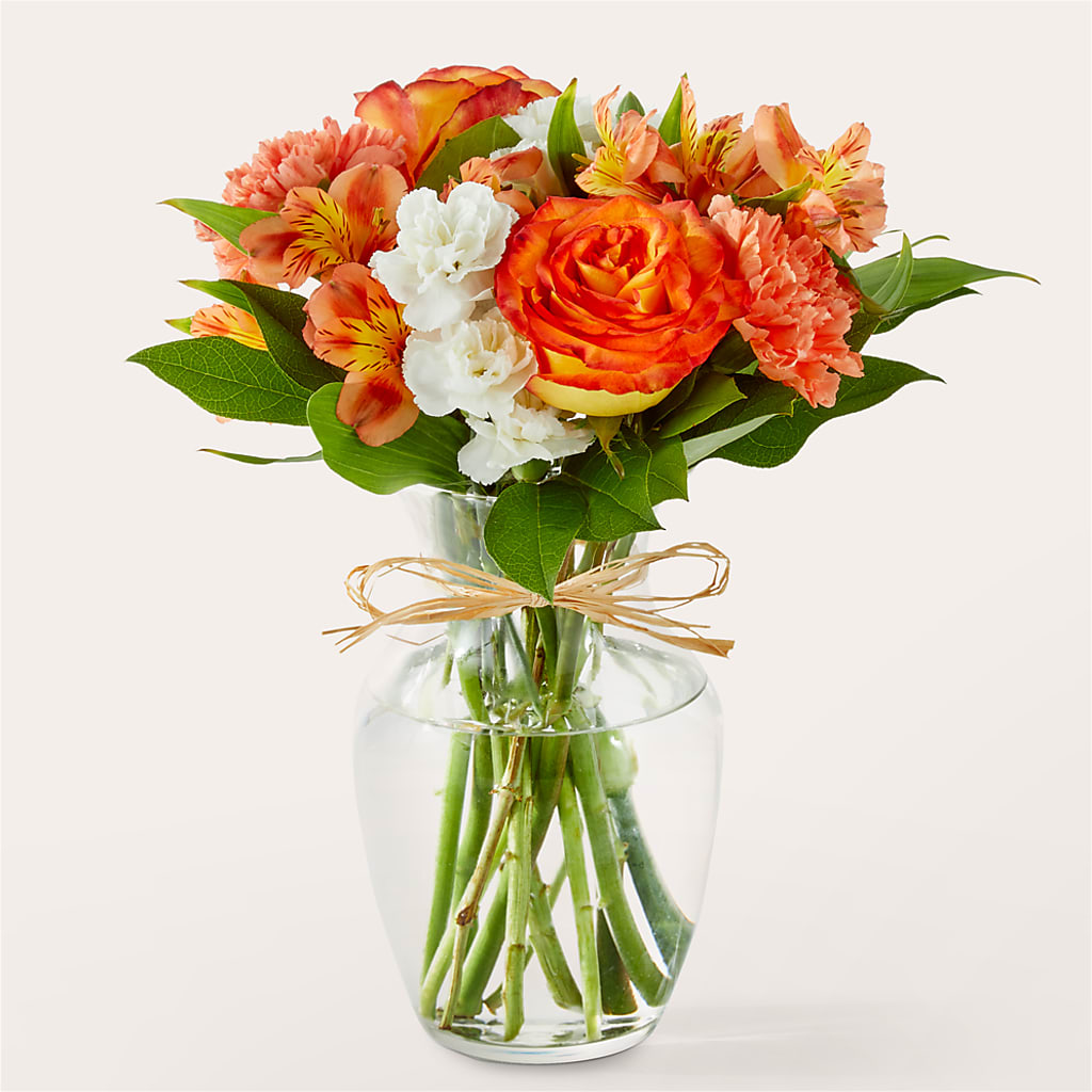 Apricot Glow Bouquet – Cottage Floral Llc, Versailles MO