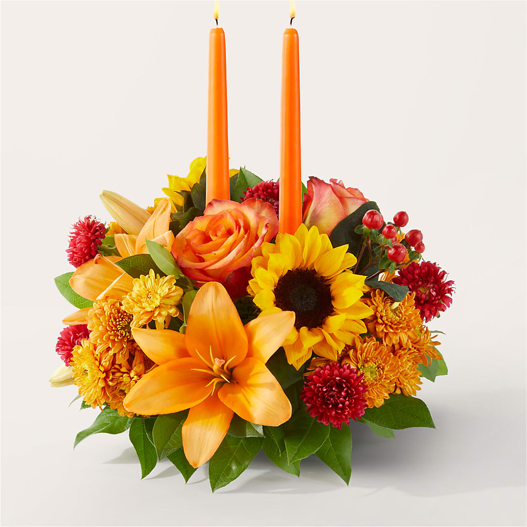 Grateful Centerpiece – Cottage Floral Llc, Versailles MO