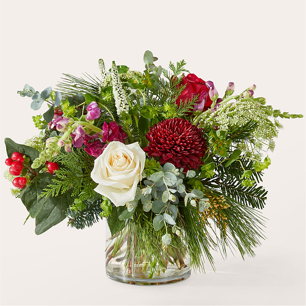 Cranberry Fizz Bouquet – Cottage Floral Llc, Versailles MO