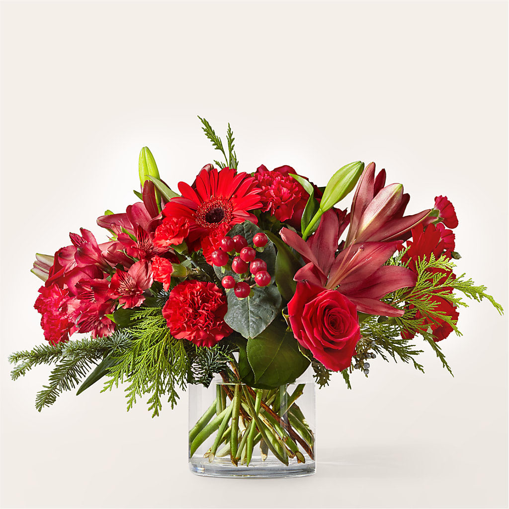 Friendsmas Bouquet – Cottage Floral Llc, Versailles MO