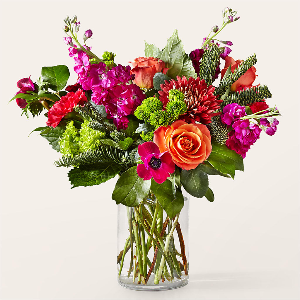 All the Tinsel Bouquet – Cottage Floral Llc, Versailles MO