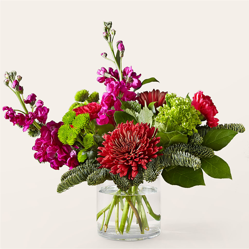 All the Tinsel Bouquet – Cottage Floral Llc, Versailles MO