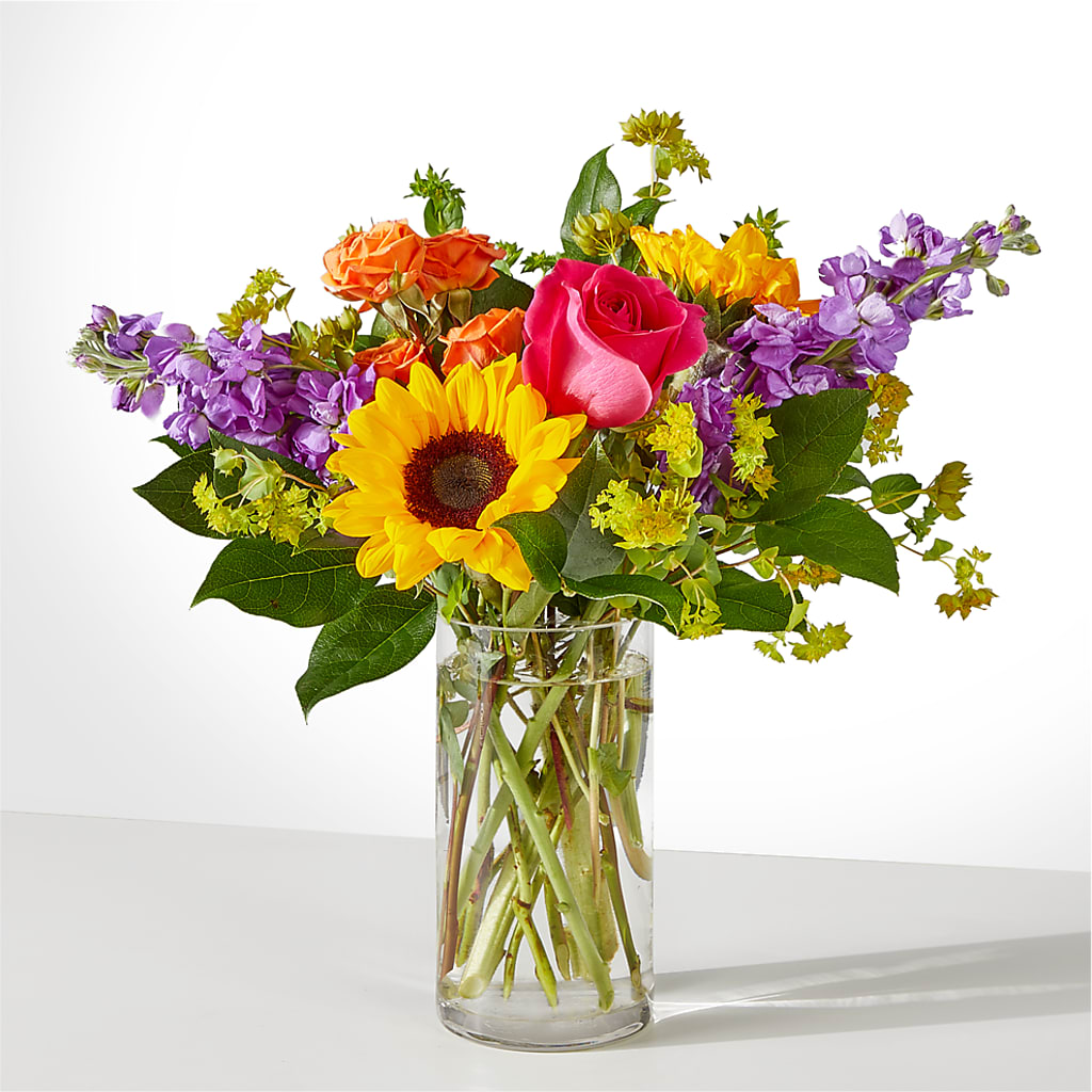 Vibrant Greetings Bouquet – Cottage Floral Llc, Versailles MO