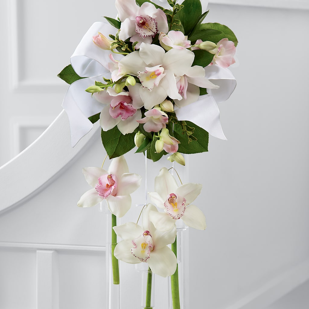 Perfect Entrance Pew Arrangement – Cottage Floral Llc, Versailles MO