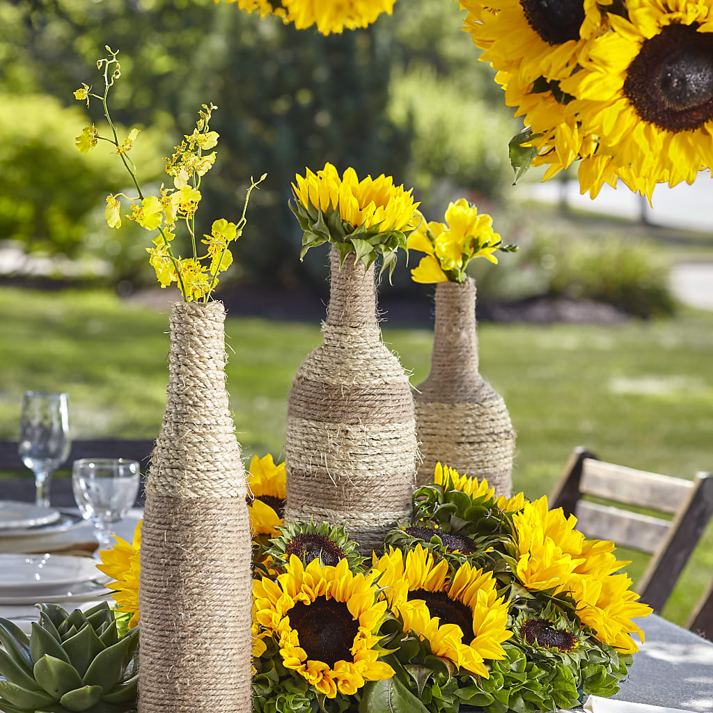 Sublime Garden Centerpiece – Cottage Floral Llc, Versailles MO