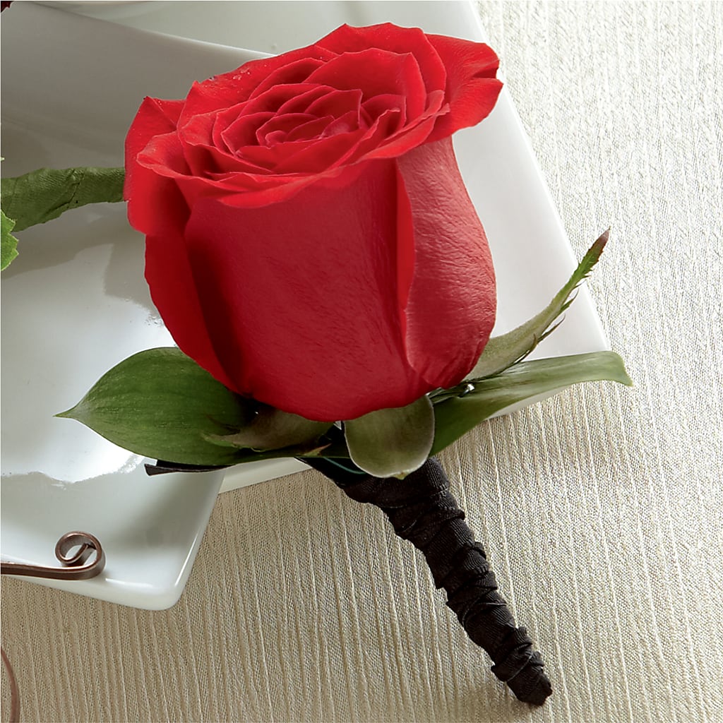 Red Rose Boutonniere – Cottage Floral Llc, Versailles MO