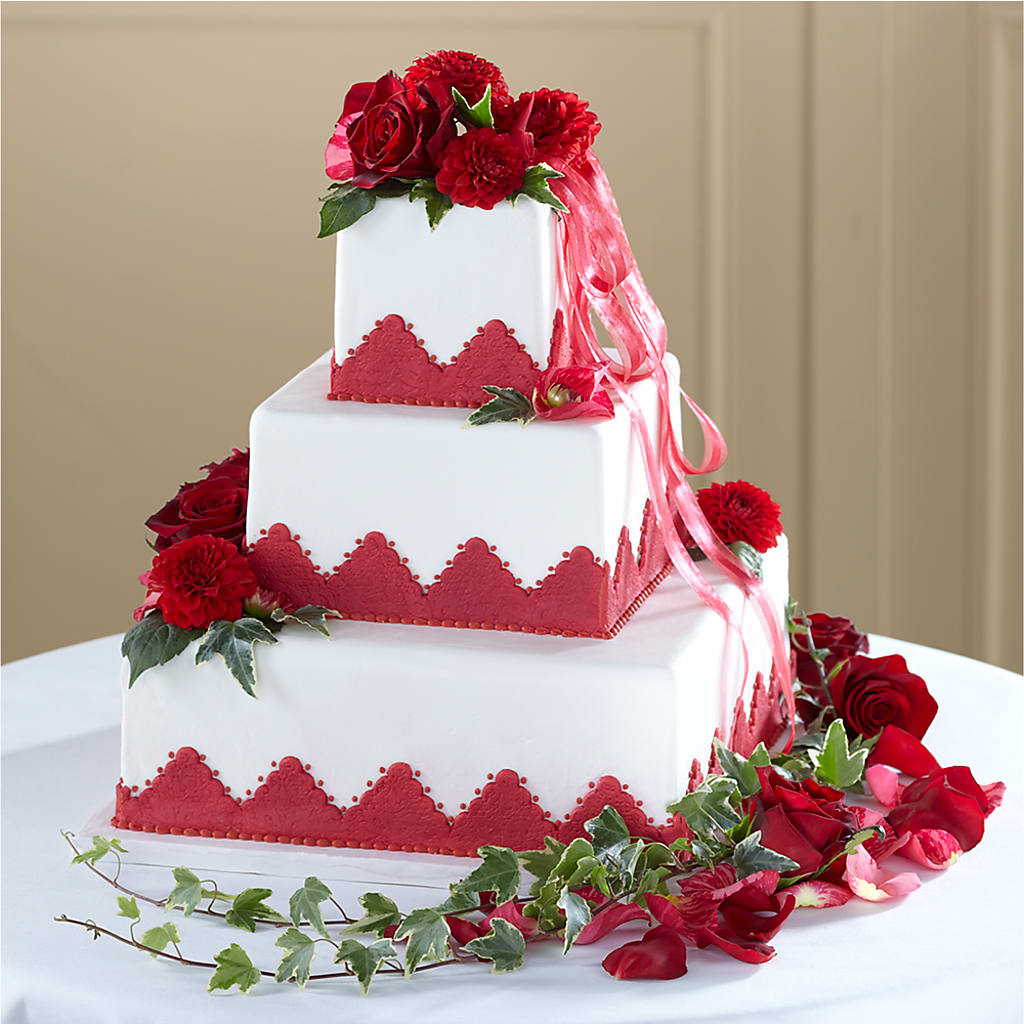 Forever Happiness Cake Decor – Cottage Floral Llc, Versailles MO