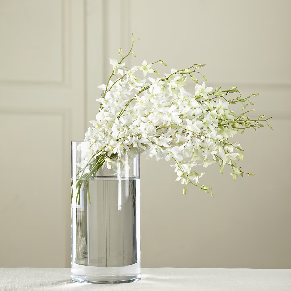 White Dendrobium Bouquet – Cottage Floral Llc, Versailles MO