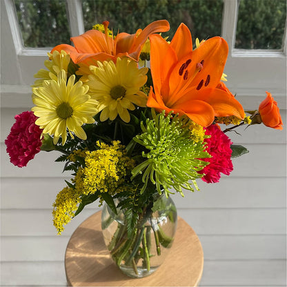 Bold & Bright – A Florist Original –  Cottage Floral Llc, Versailles MO