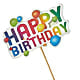 Happy Birthday Pick –  Cottage Floral Llc, Versailles MO