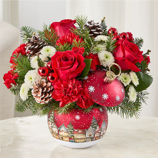 Christmas Carols Ornament –  Cottage Floral Llc, Versailles MO