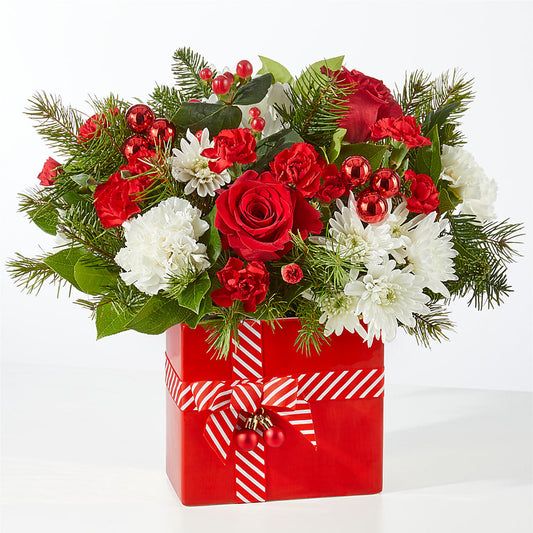 Presents Under the Tree Bouquet –  Cottage Floral Llc, Versailles MO