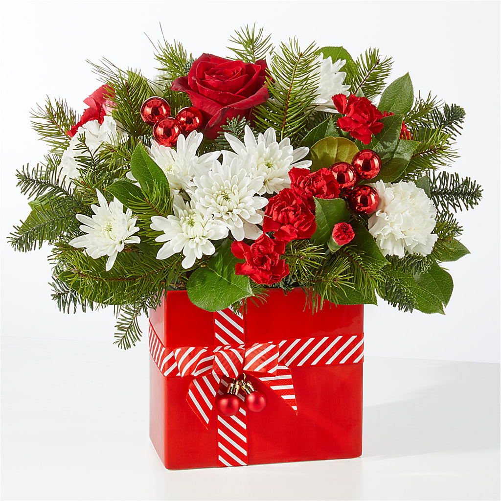 Presents Under the Tree Bouquet –  Cottage Floral Llc, Versailles MO
