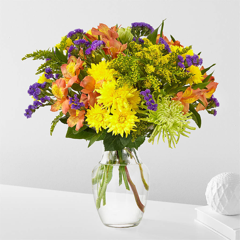Marmalade Skies Bouquet –  Cottage Floral Llc, Versailles MO