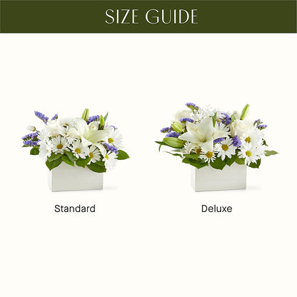 Beyond Blue Box Bouquet –  Cottage Floral Llc, Versailles MO