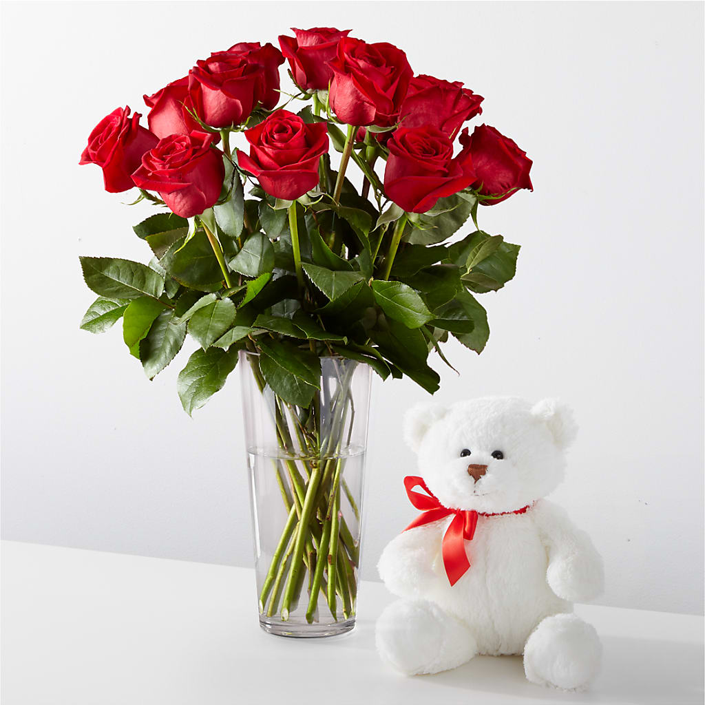 Romantic Long Stem Red Rose Bouquet Bundles –  Cottage Floral Llc, Versailles MO