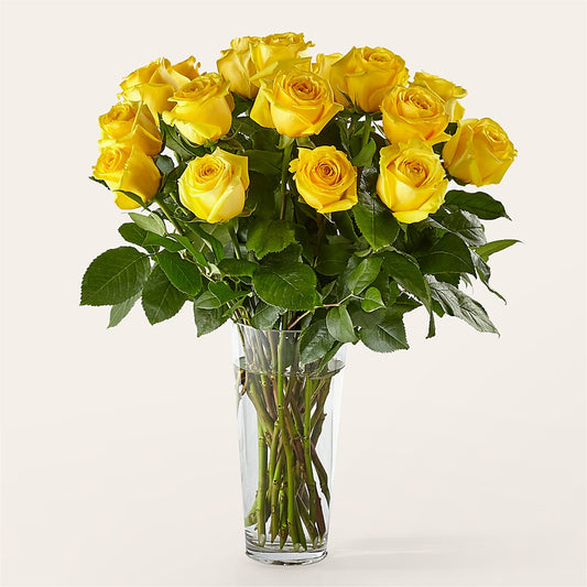 Long Stem Yellow Rose Bouquet –  Cottage Floral Llc, Versailles MO