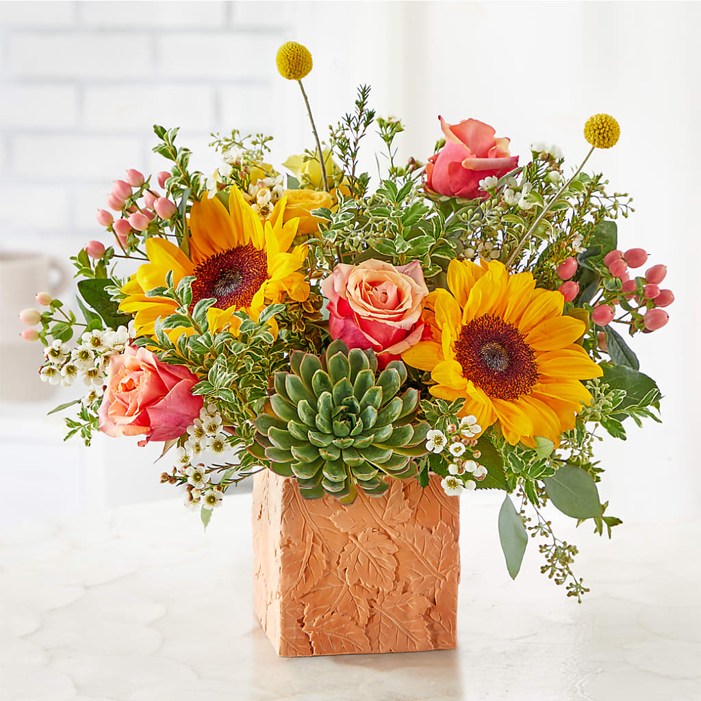 Sunflower Season Bouquet –  Cottage Floral Llc, Versailles MO