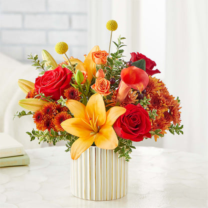 Scarlet Skies Bouquet –  Cottage Floral Llc, Versailles MO