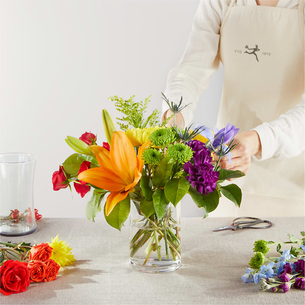 Summer Spectra - A Florist Original –  Cottage Floral Llc, Versailles MO
