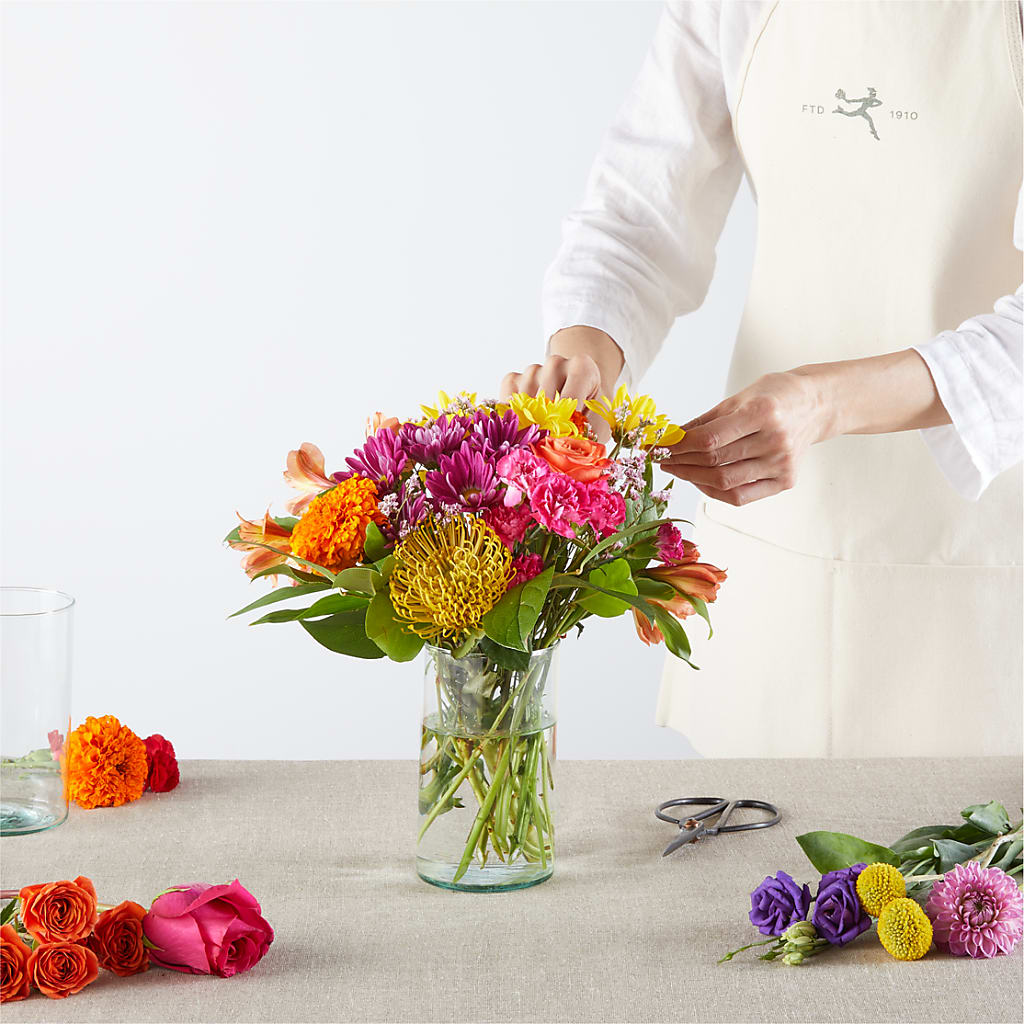 Feast of Color – A Florist Original –  Cottage Floral Llc, Versailles MO