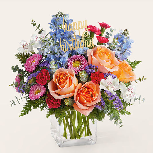 Birthday Bash Bouquet –  Cottage Floral Llc, Versailles MO
