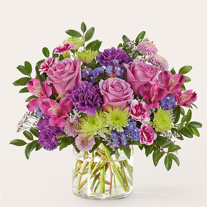 Glass Half Full Bouquet –  Cottage Floral Llc, Versailles MO
