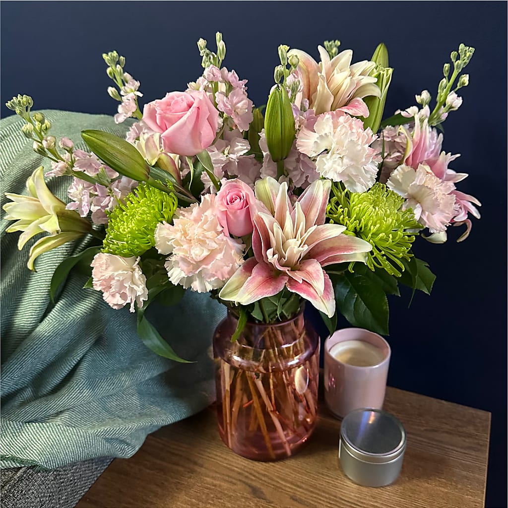 Pretty in Pink Bouquet –  Cottage Floral Llc, Versailles MO