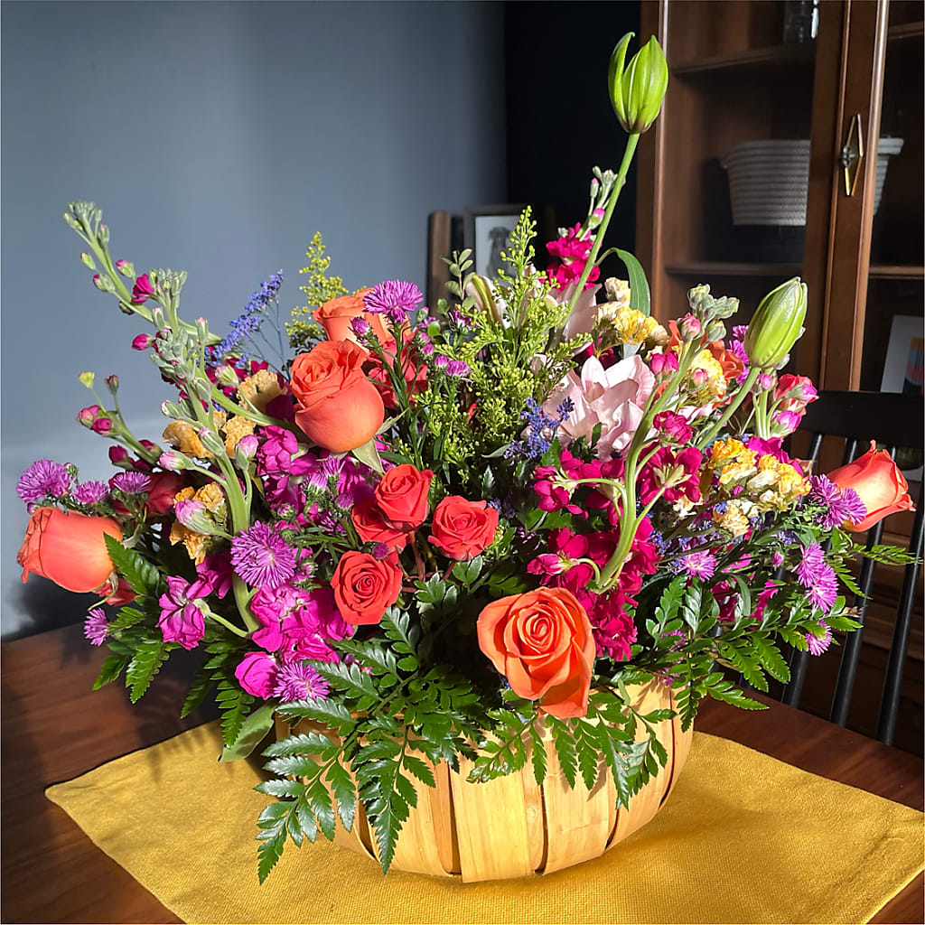 Garden of Life Basket –  Cottage Floral Llc, Versailles MO